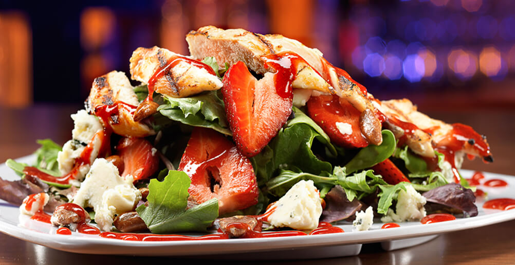 STRAWBERRY BLUE SALAD