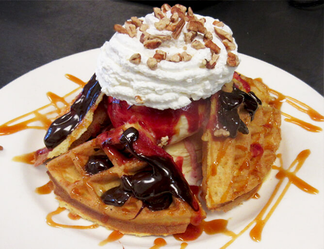 Waffle Sundae