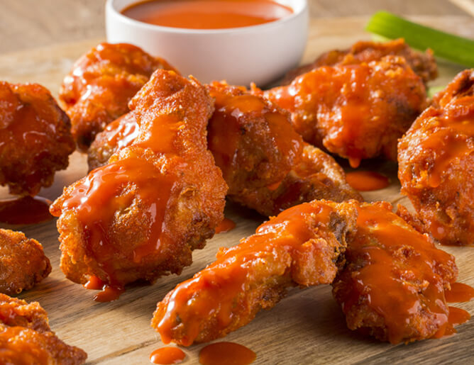 Rated the Best Wings in America by USA Today